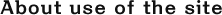 About using this site